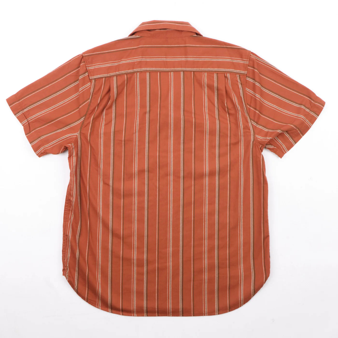 Freenote Cloth Dayton Shirt - Orange Stripe
