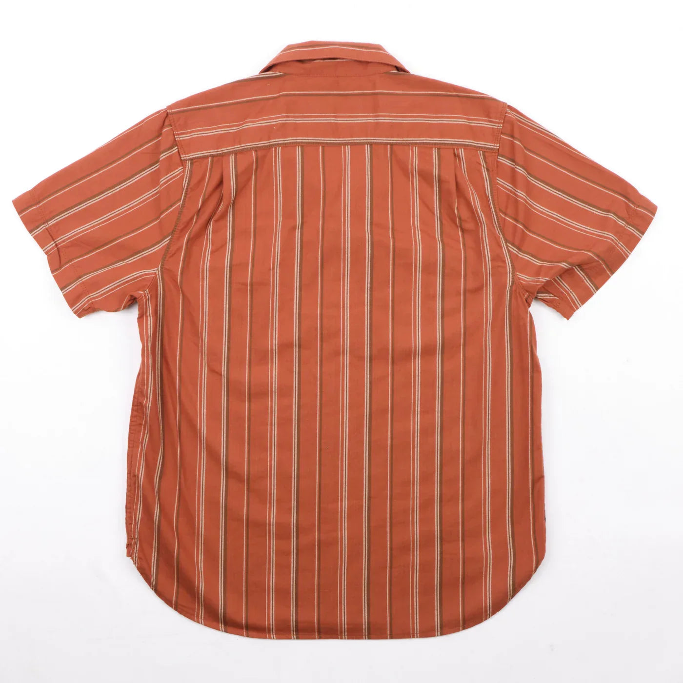 Freenote Cloth Dayton Shirt - Orange Stripe