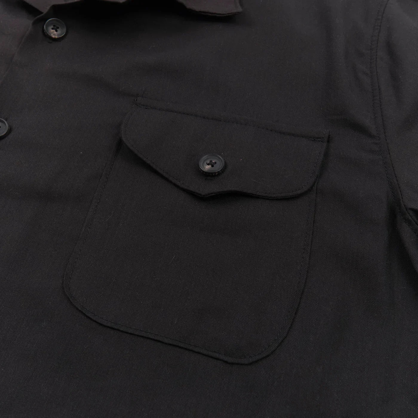 Freenote Cloth Jove Tencel Shirt - Black