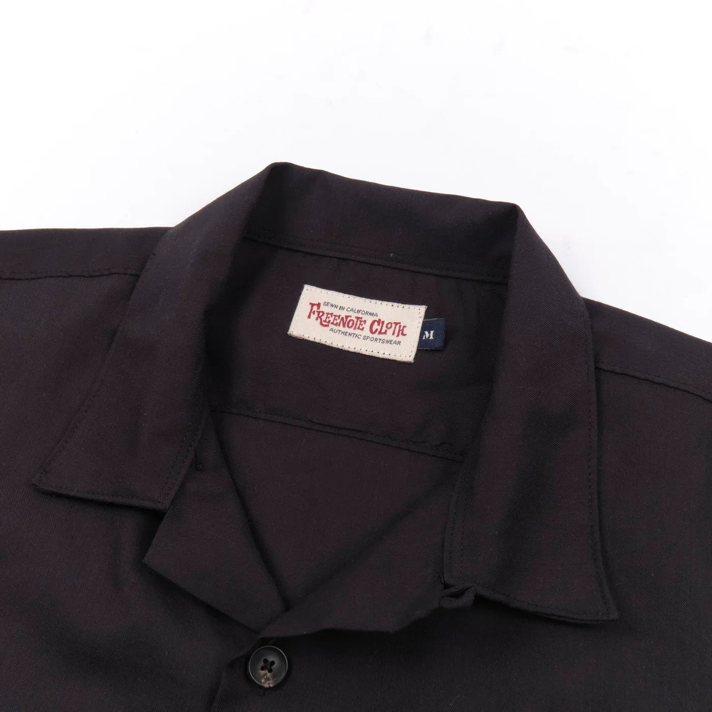 Freenote Cloth Jove Tencel Shirt - Black
