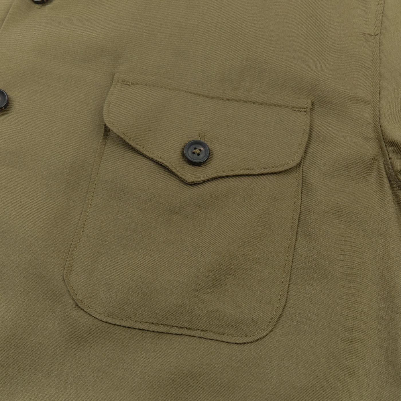 Freenote Cloth Jove Tencel Shirt - Olive