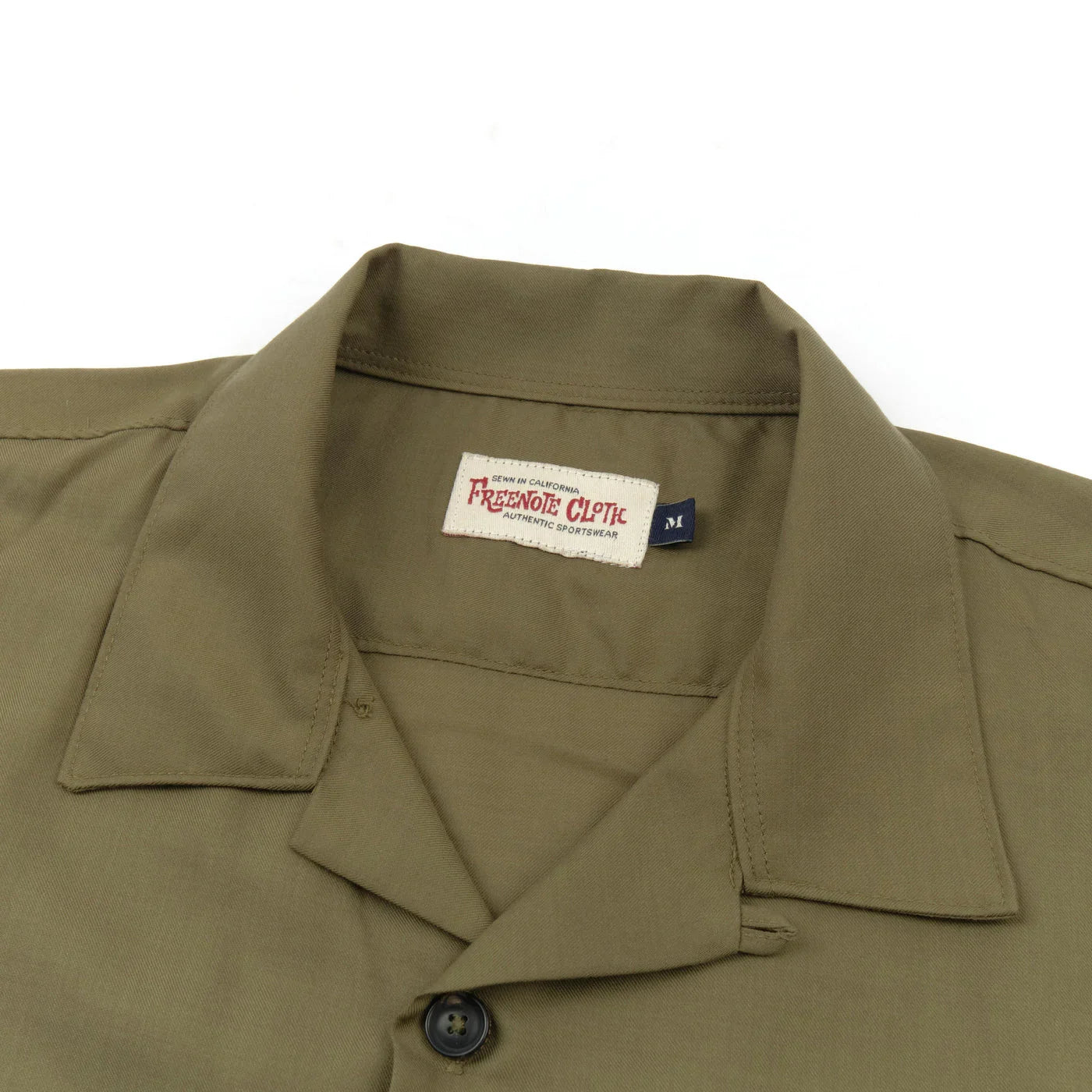 Freenote Cloth Jove Tencel Shirt - Olive