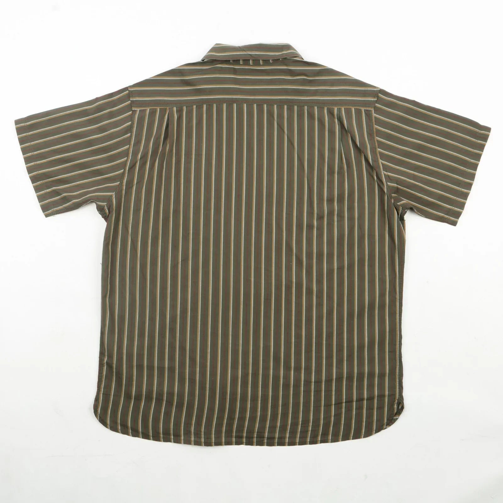 Freenote Cloth Hawaiian Shirt - Olive Stripe