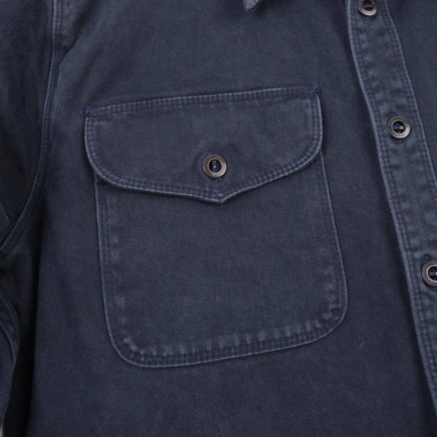 Freenote Cloth Utility Shirt - Navy