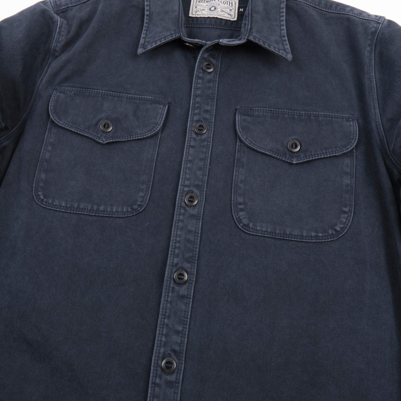 Freenote Cloth Utility Shirt - Navy
