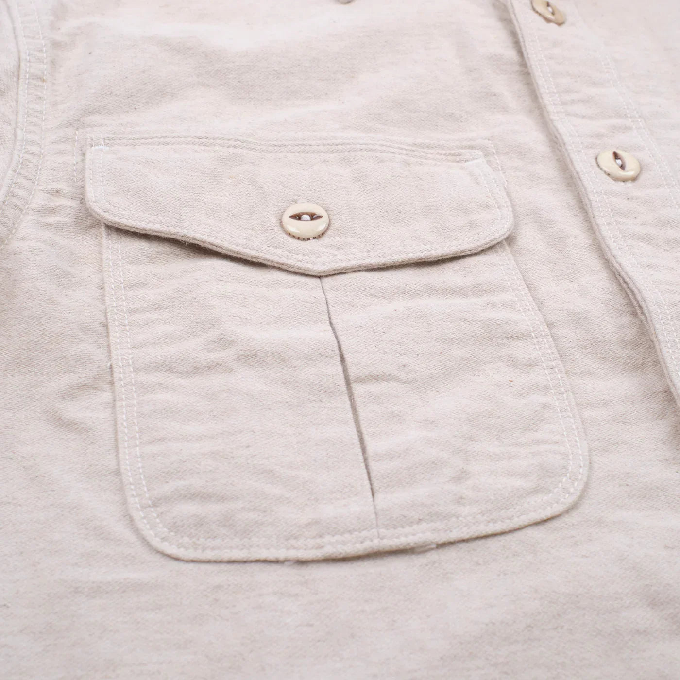 Freenote Cloth Rancho Shirt - Natural