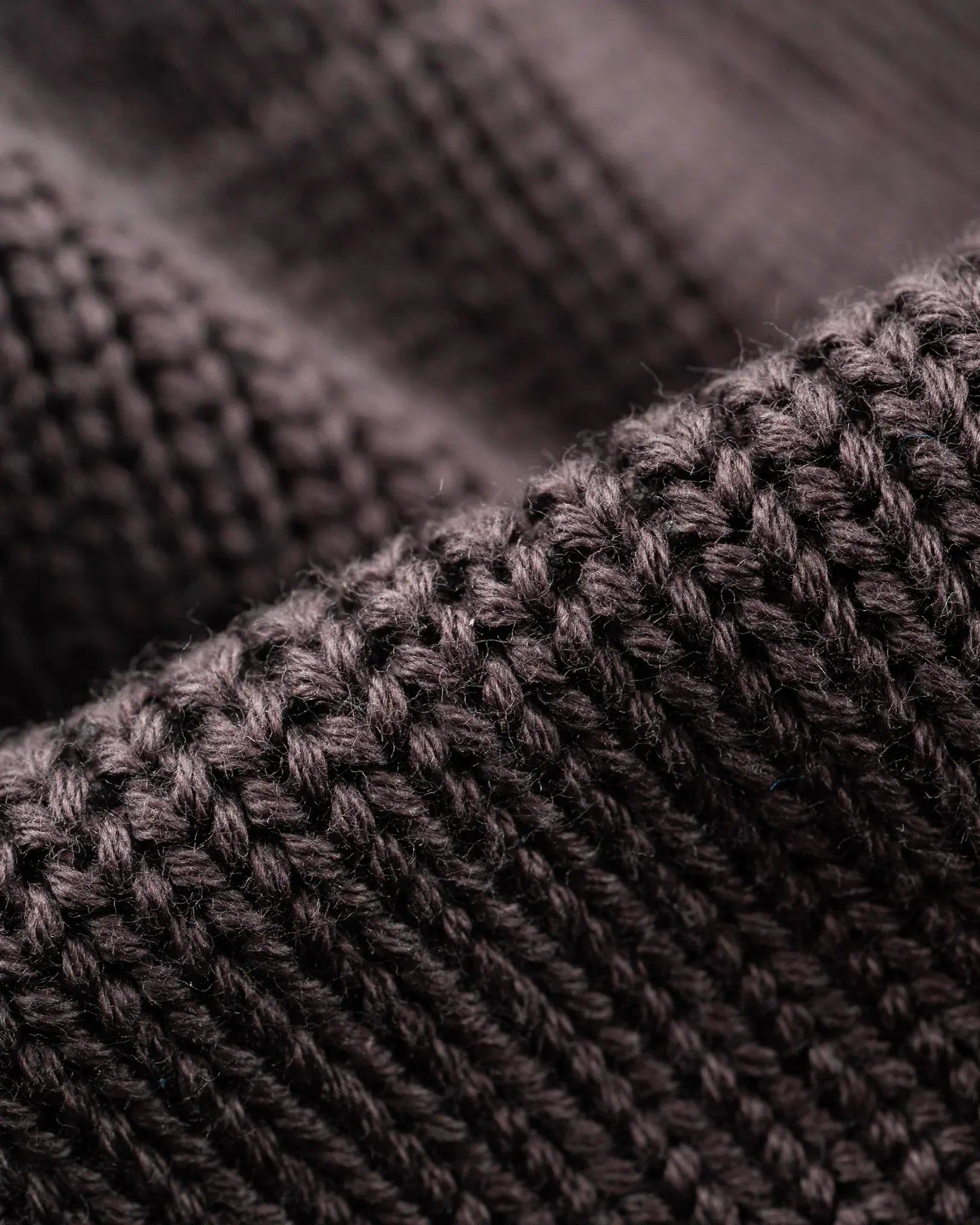 Iron Heart IHG-081-GRY 100% Cotton Ribbed Beanie- Grey