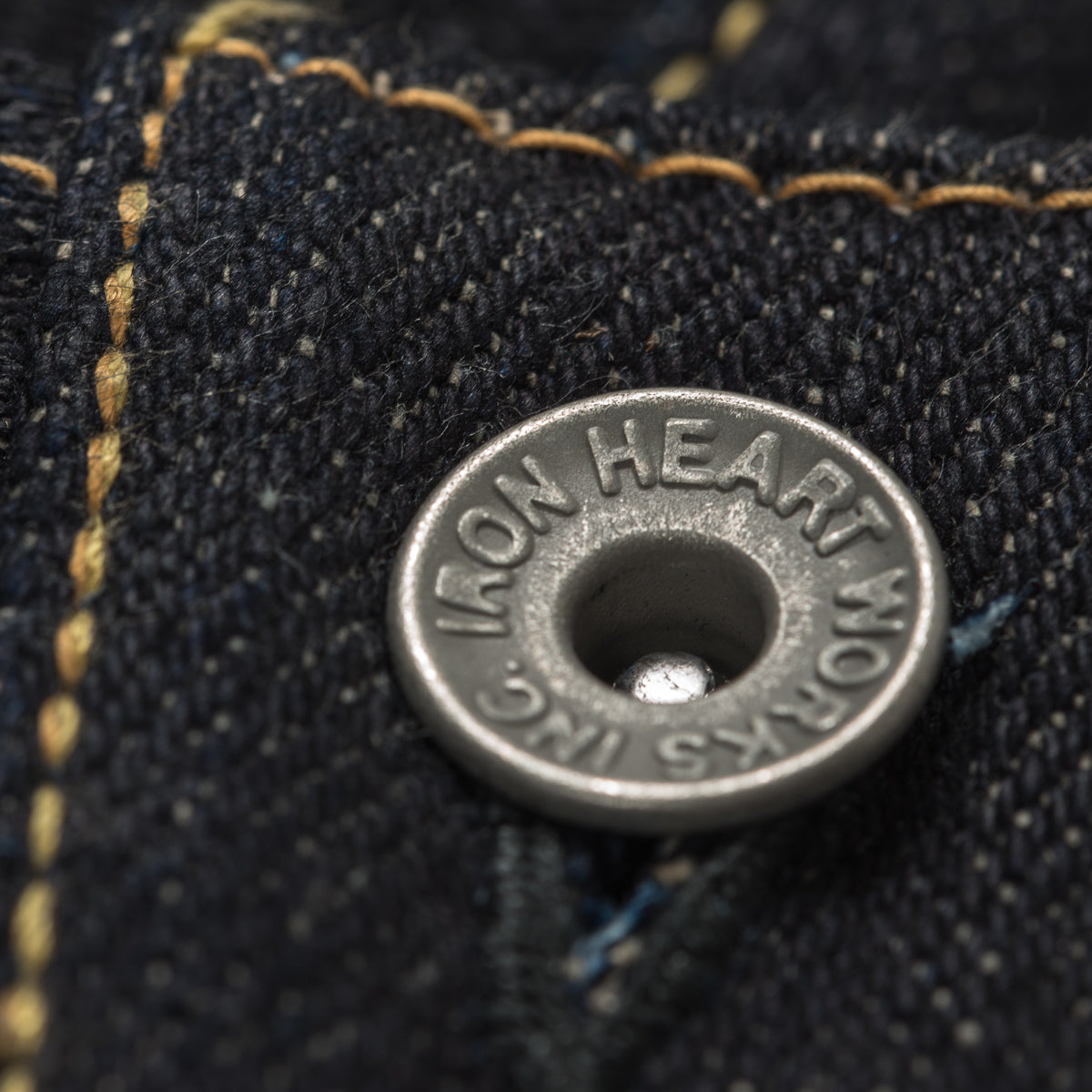 Iron Heart IH-634-XHS - 25oz Selvedge Denim Straight Cut Jeans