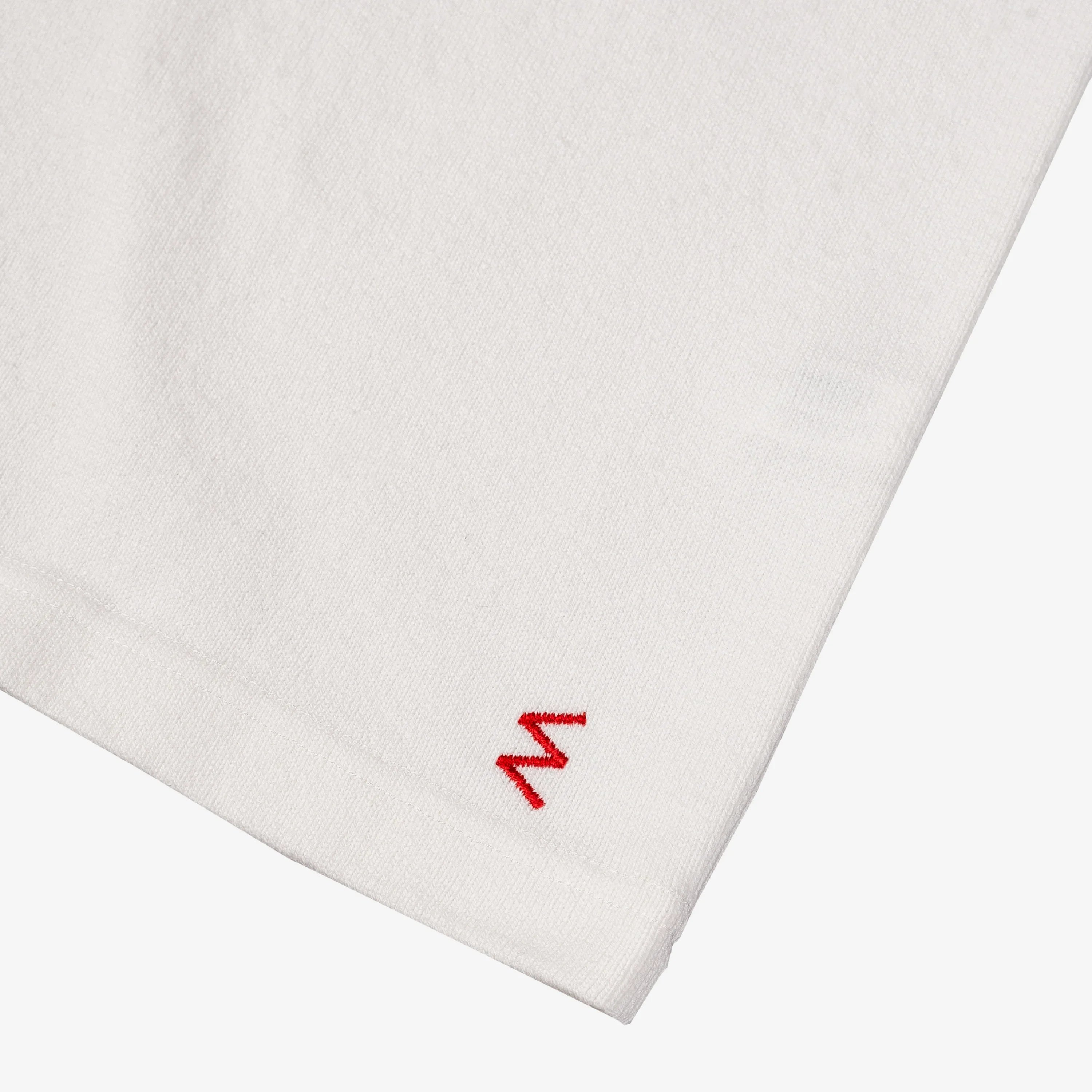 Iron Heart IHT-1600-WHT 11oz Cotton Knit Crew Neck T-Shirt - White