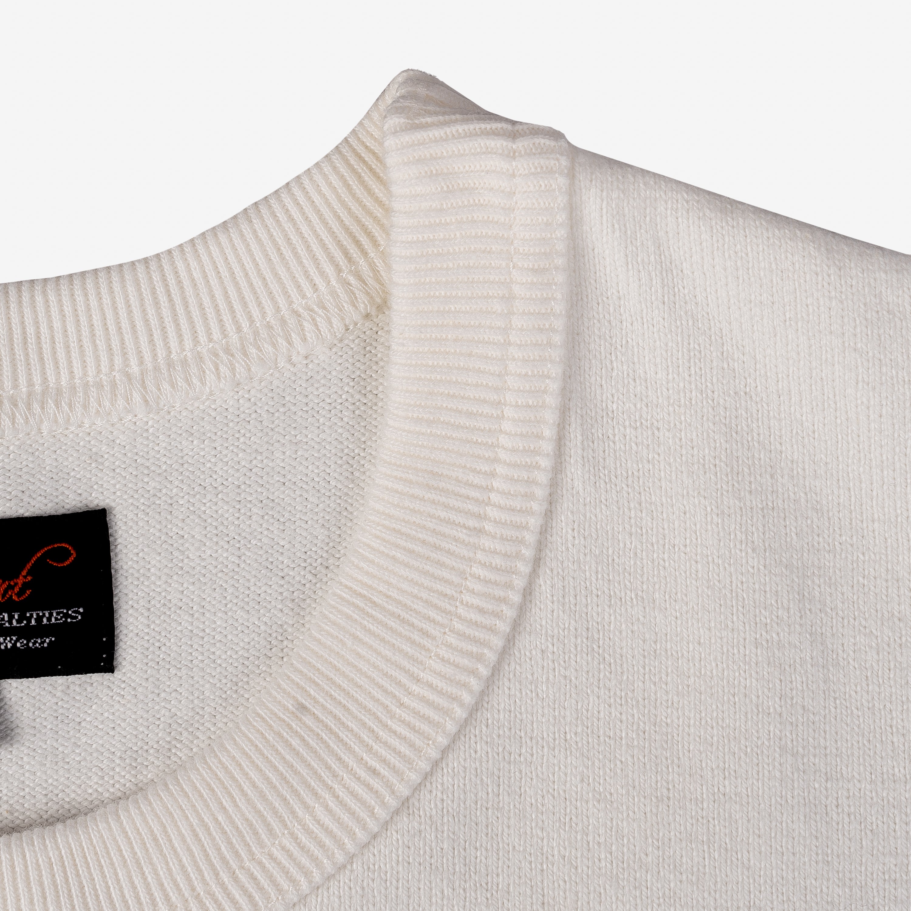 Iron Heart IHT-1600-WHT 11oz Cotton Knit Crew Neck T-Shirt - White