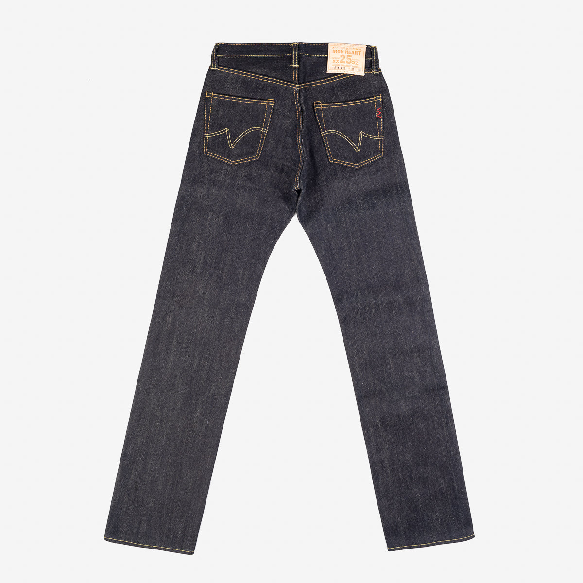 Iron Heart IH-634-XHS - 25oz Selvedge Denim Straight Cut Jeans