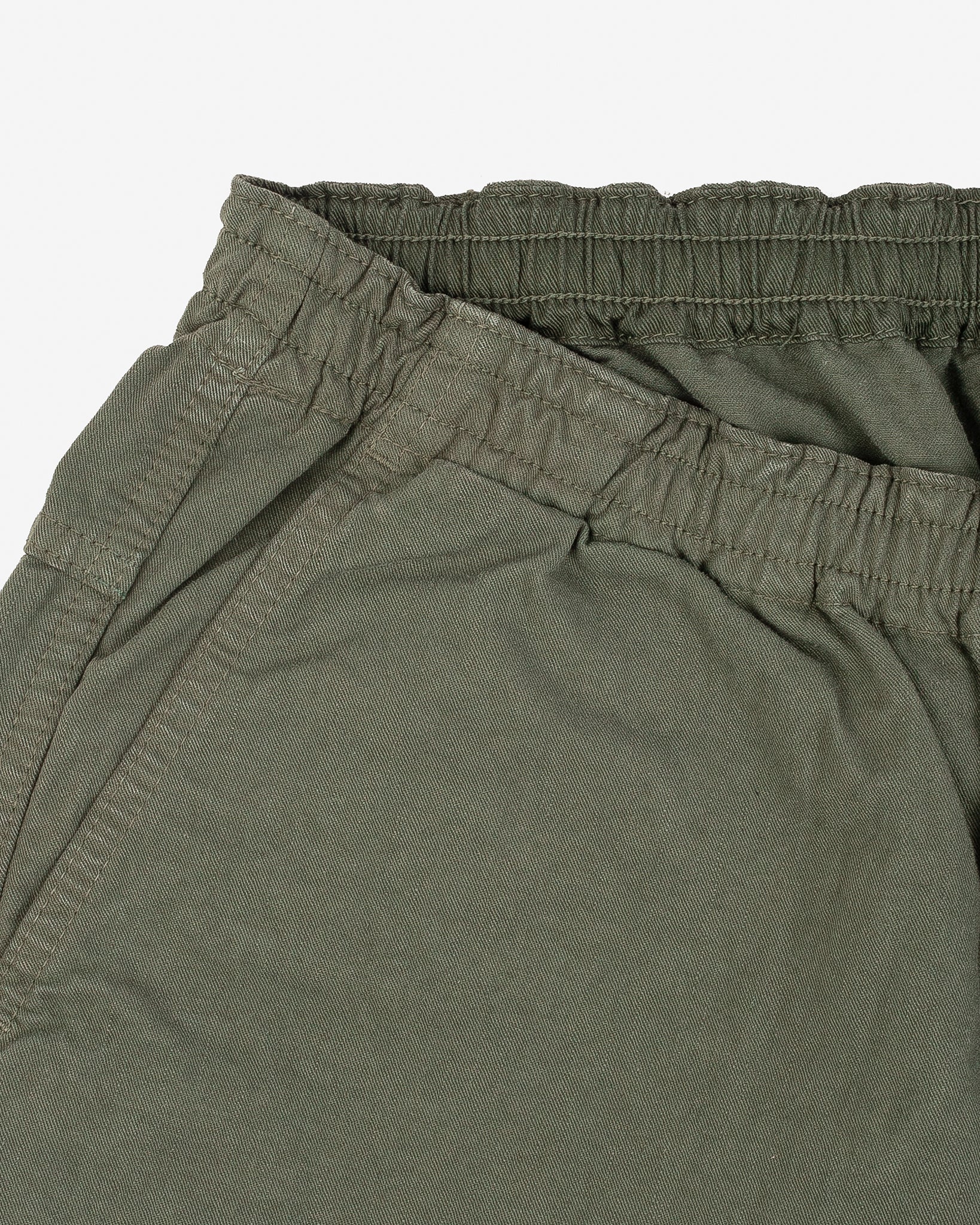 Iron Heart IH-729-OLV Cotton Easy Shorts - Olive
