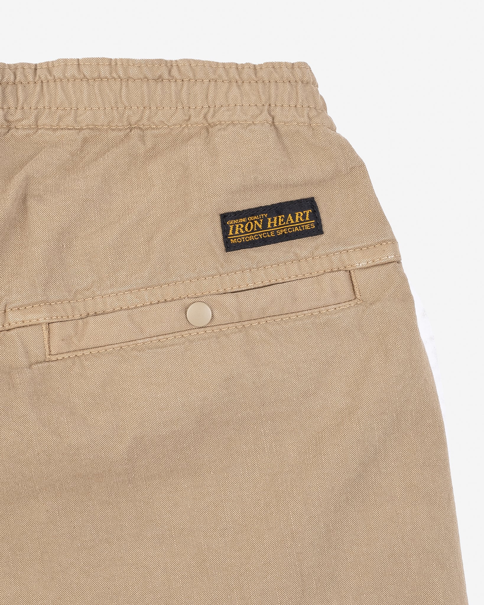 Iron Heart IH-729-KHA Cotton Easy Shorts - Khaki