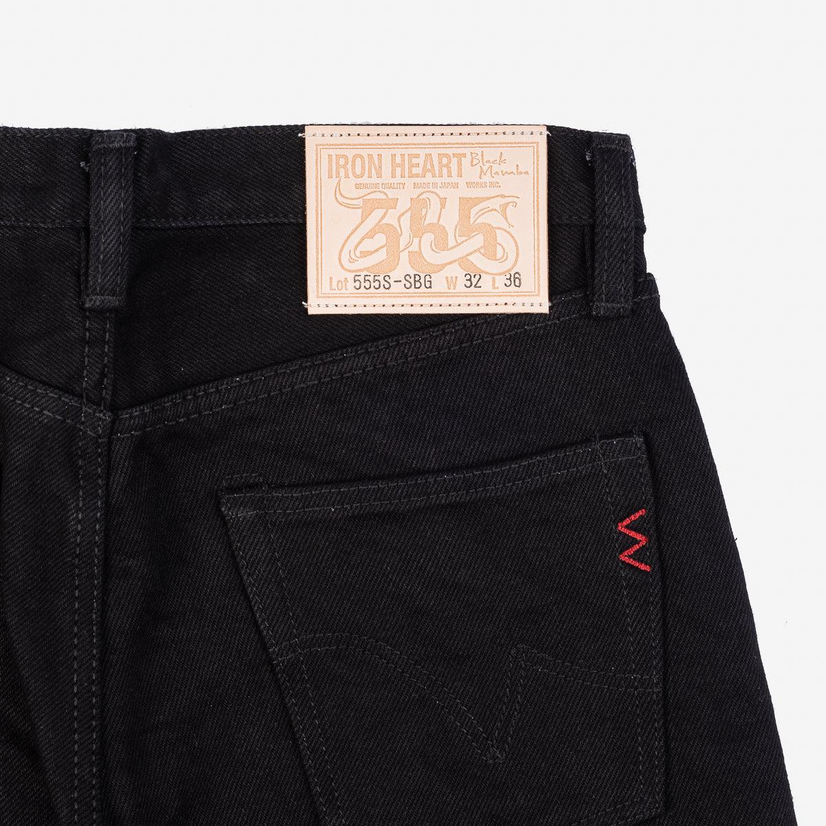 Iron Heart IH-555S-SBG 21oz Selvedge Denim Super Slim Cut