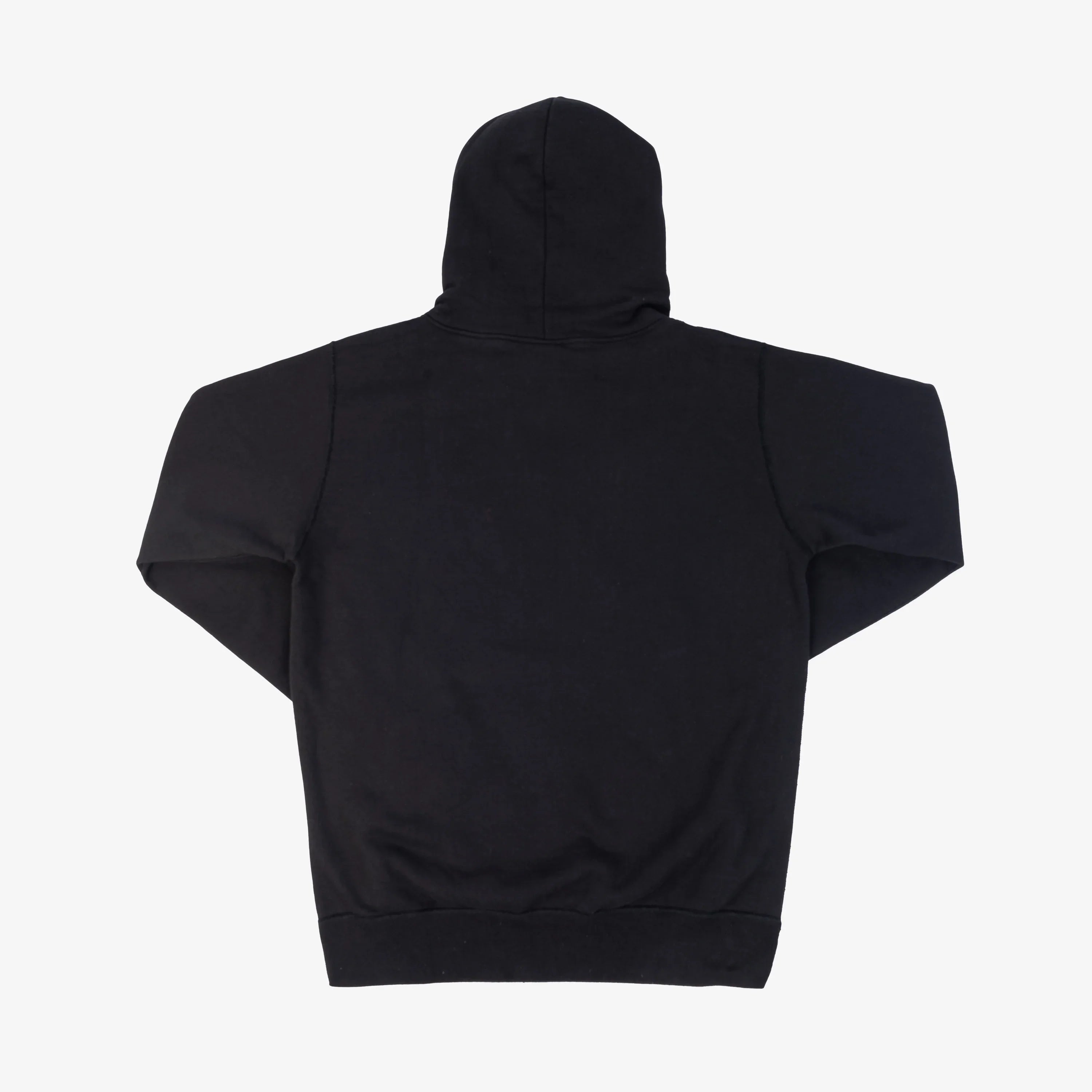 Iron Heart IHSW-49-BLK 14oz Ultra Heavyweight Loopwheel Cotton Hoodie – Black