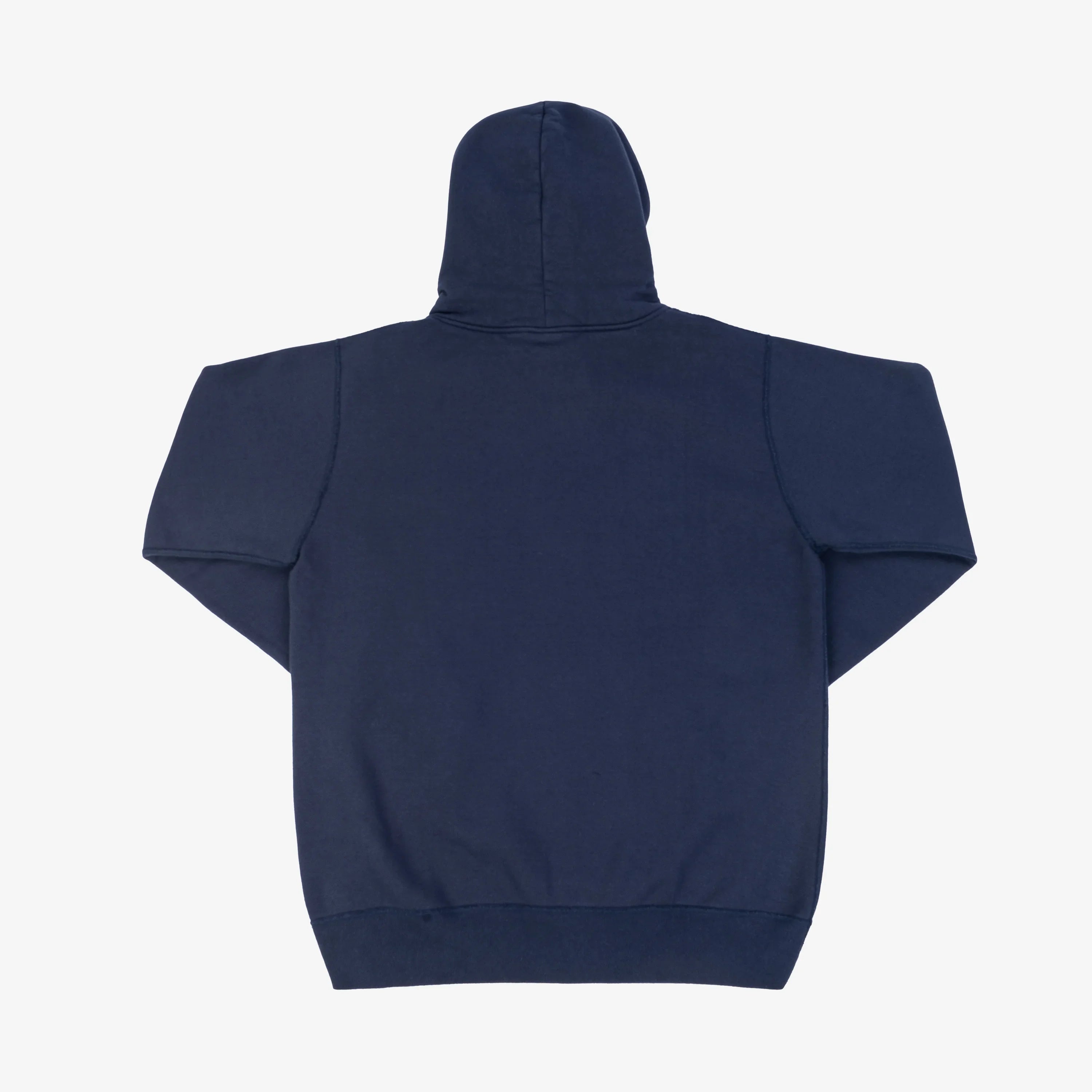 Iron Heart IHSW-49-NAV 14oz Ultra Heavyweight Loopwheel Cotton Hoodie - Navy