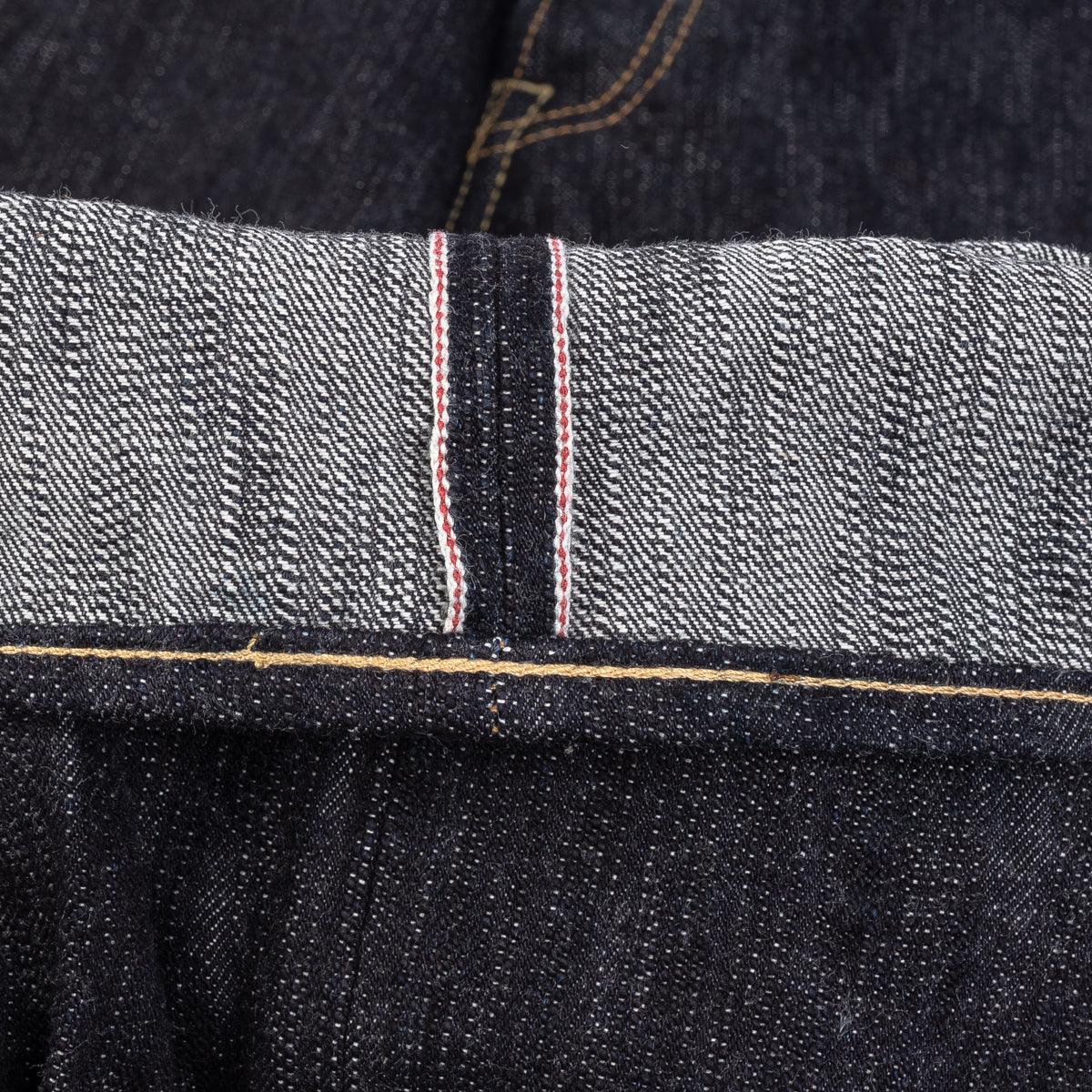 Iron Heart IH-634S-SLB 16oz Slubby Selvedge Denim Straight Cut Jeans - Indigo