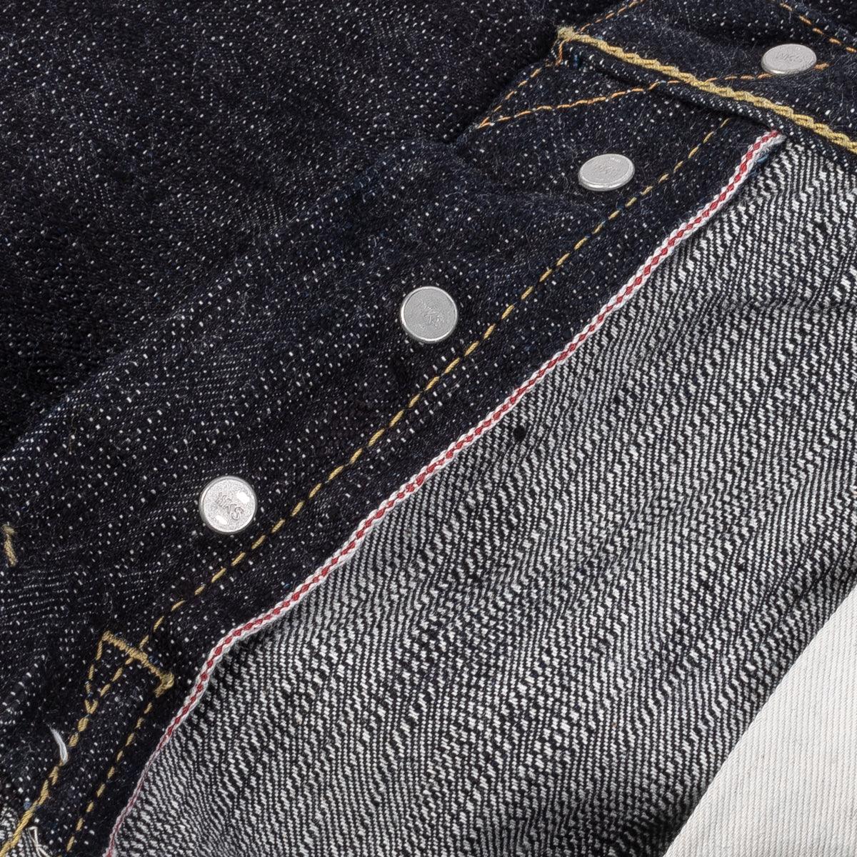 Iron Heart IH-634S-SLB 16oz Slubby Selvedge Denim Straight Cut Jeans - Indigo
