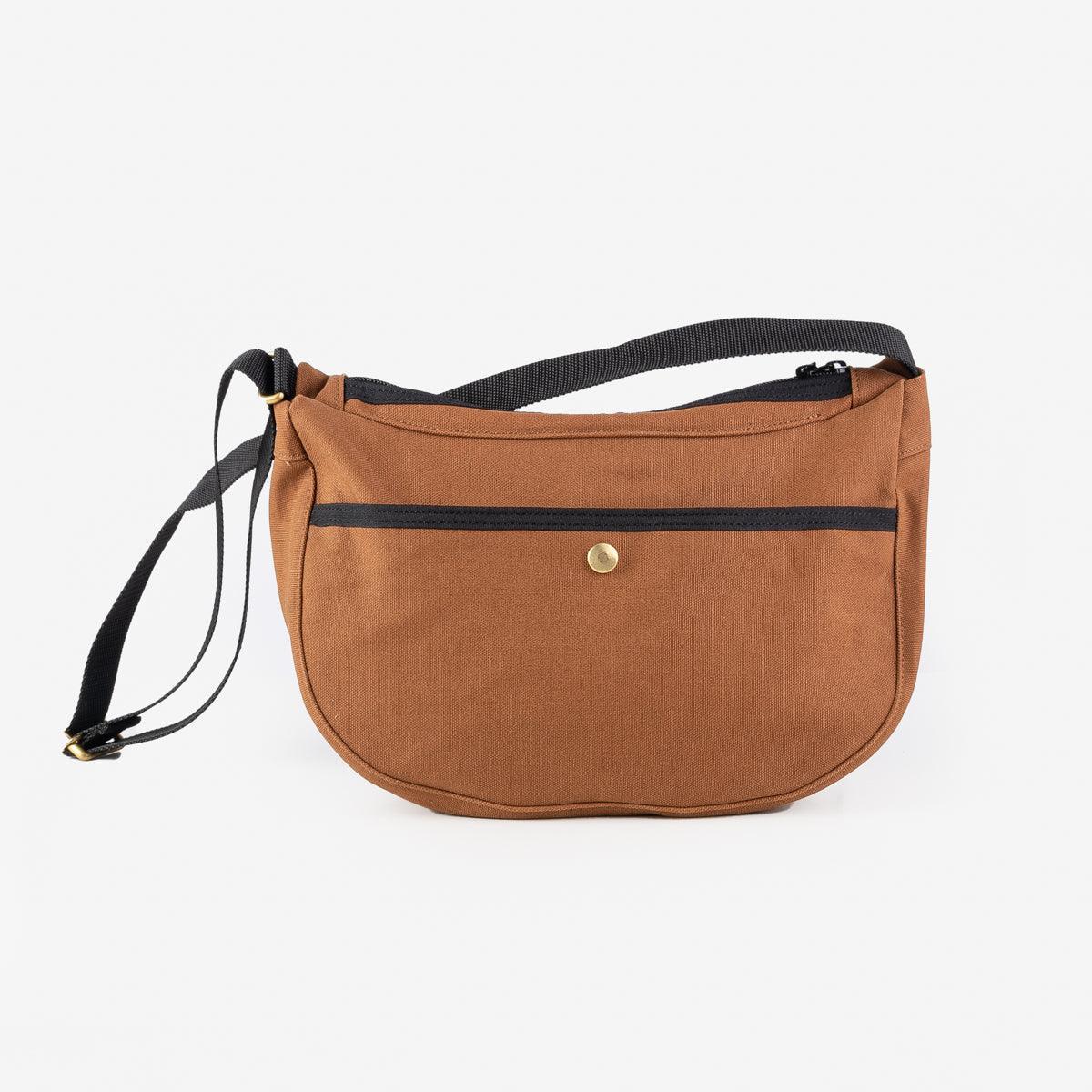 Iron Heart IHE-19-BRN 17oz Duck Small Shoulder Bag - Brown