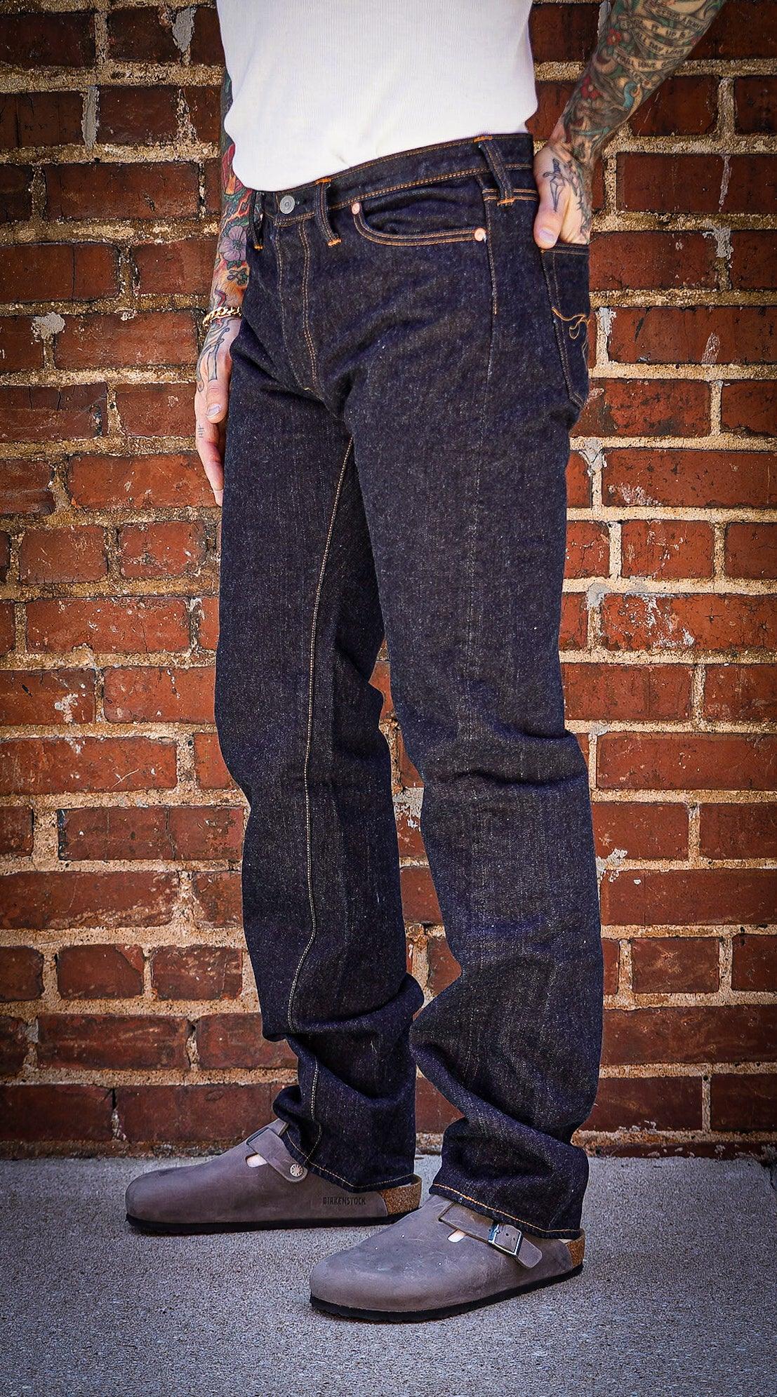 The Flat Head FN-3009 14.5oz Straight Tapered Selvedge Denim - Indigo
