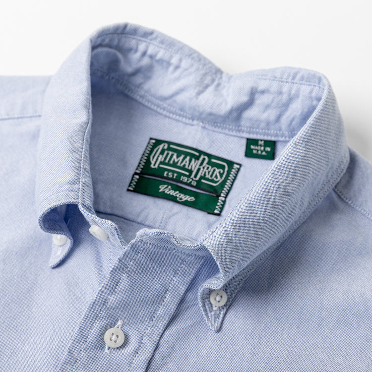 Gitman Vintage Classic Oxford Shirt - Blue
