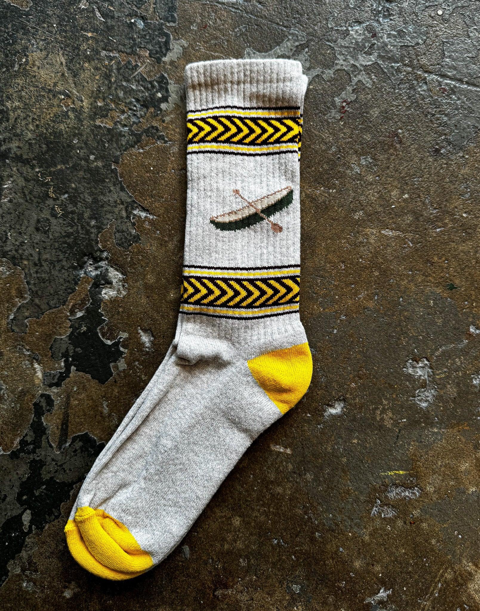 Wythe Canoe Recycled Cotton Camp Socks