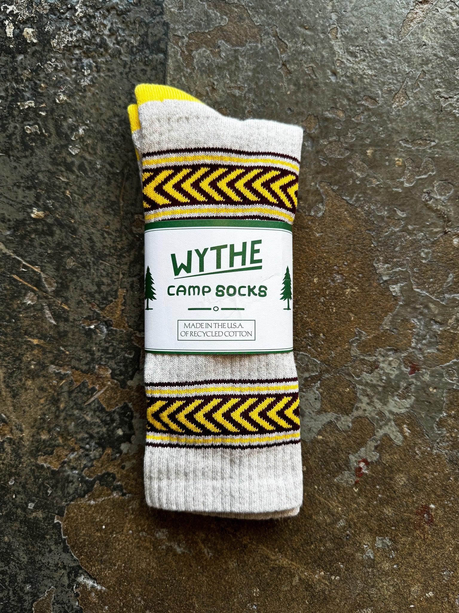 Wythe Canoe Recycled Cotton Camp Socks