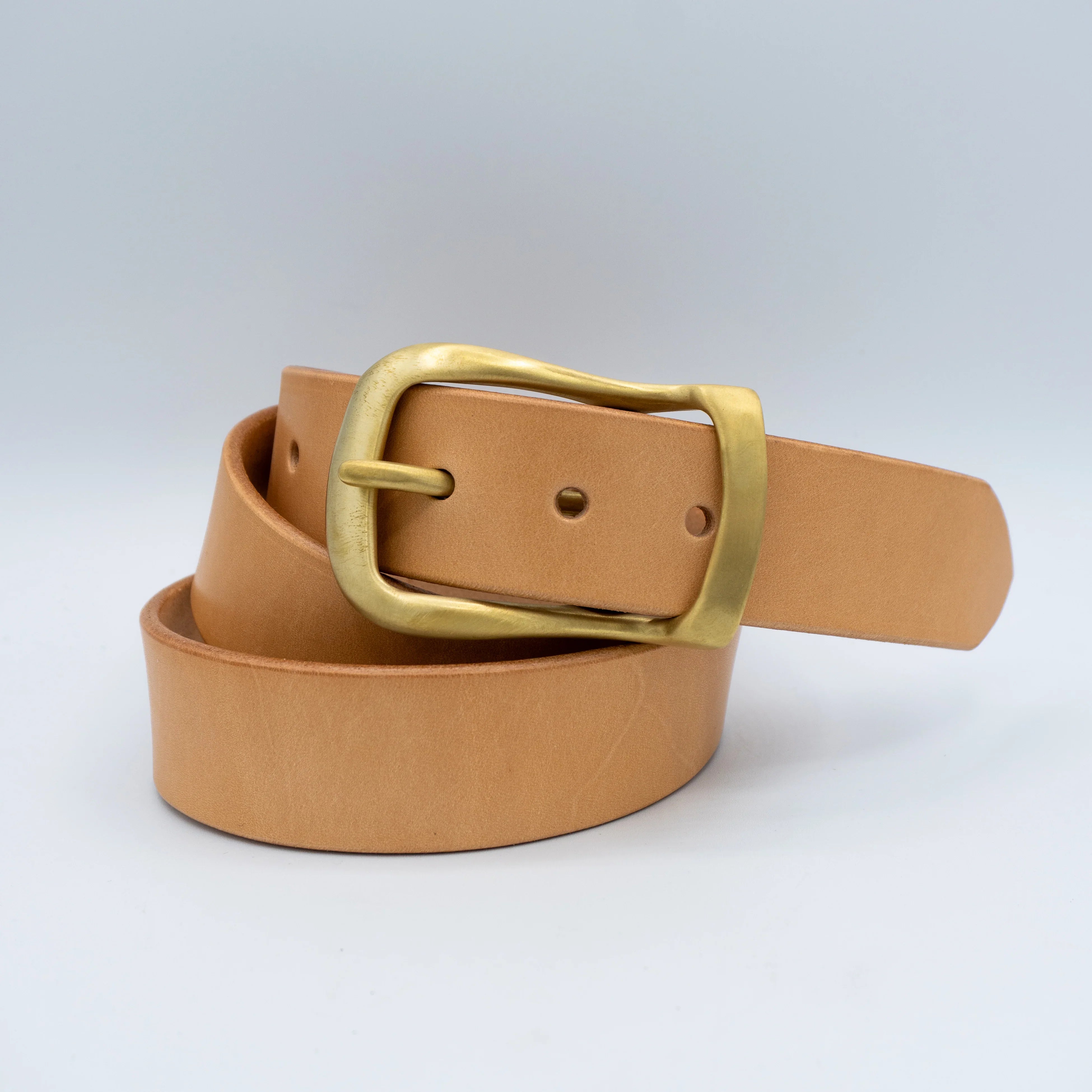 Keller Goods V2 1.5" Leather Belt - Natural