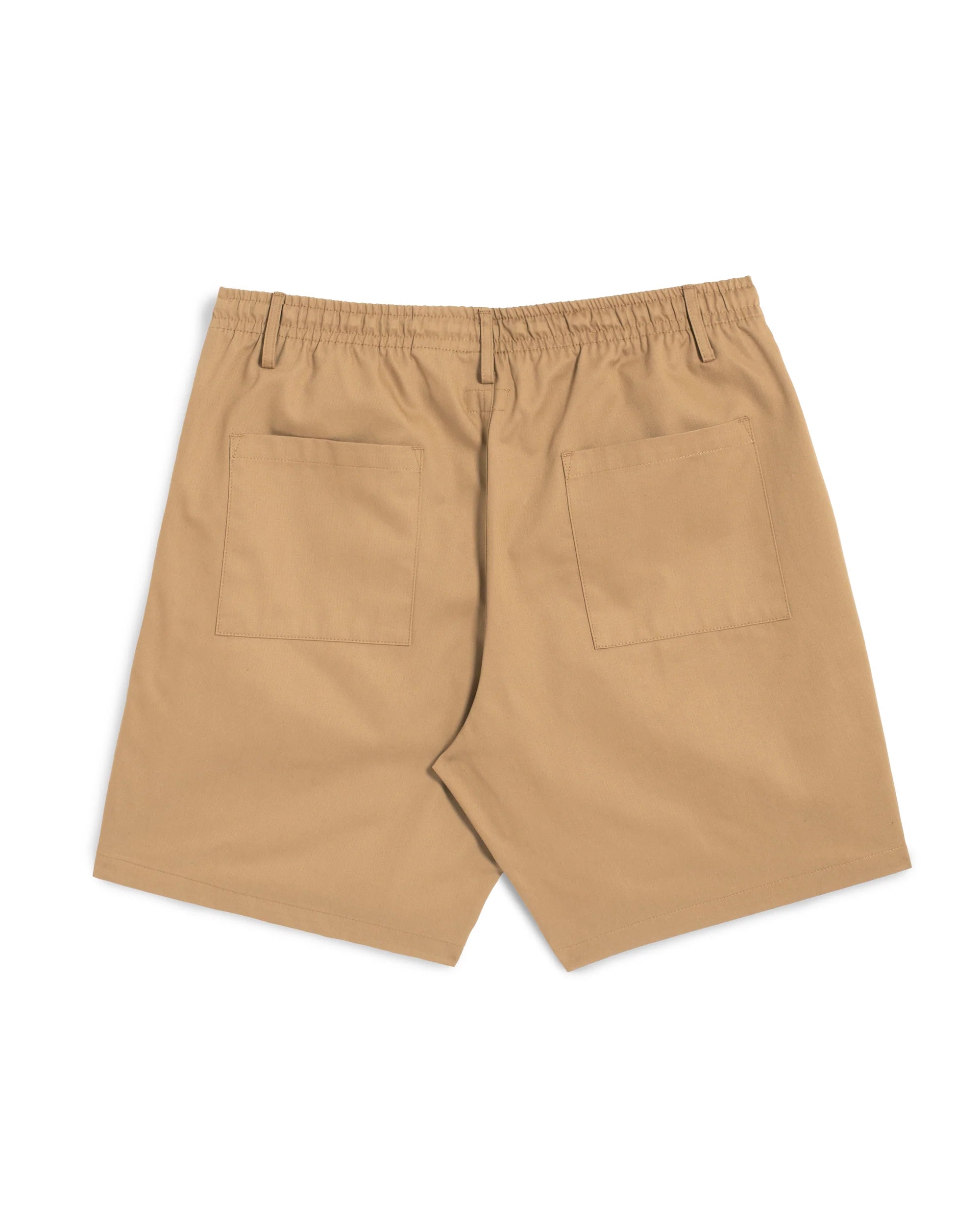 Bather Leisure Short - Khaki Herringbone