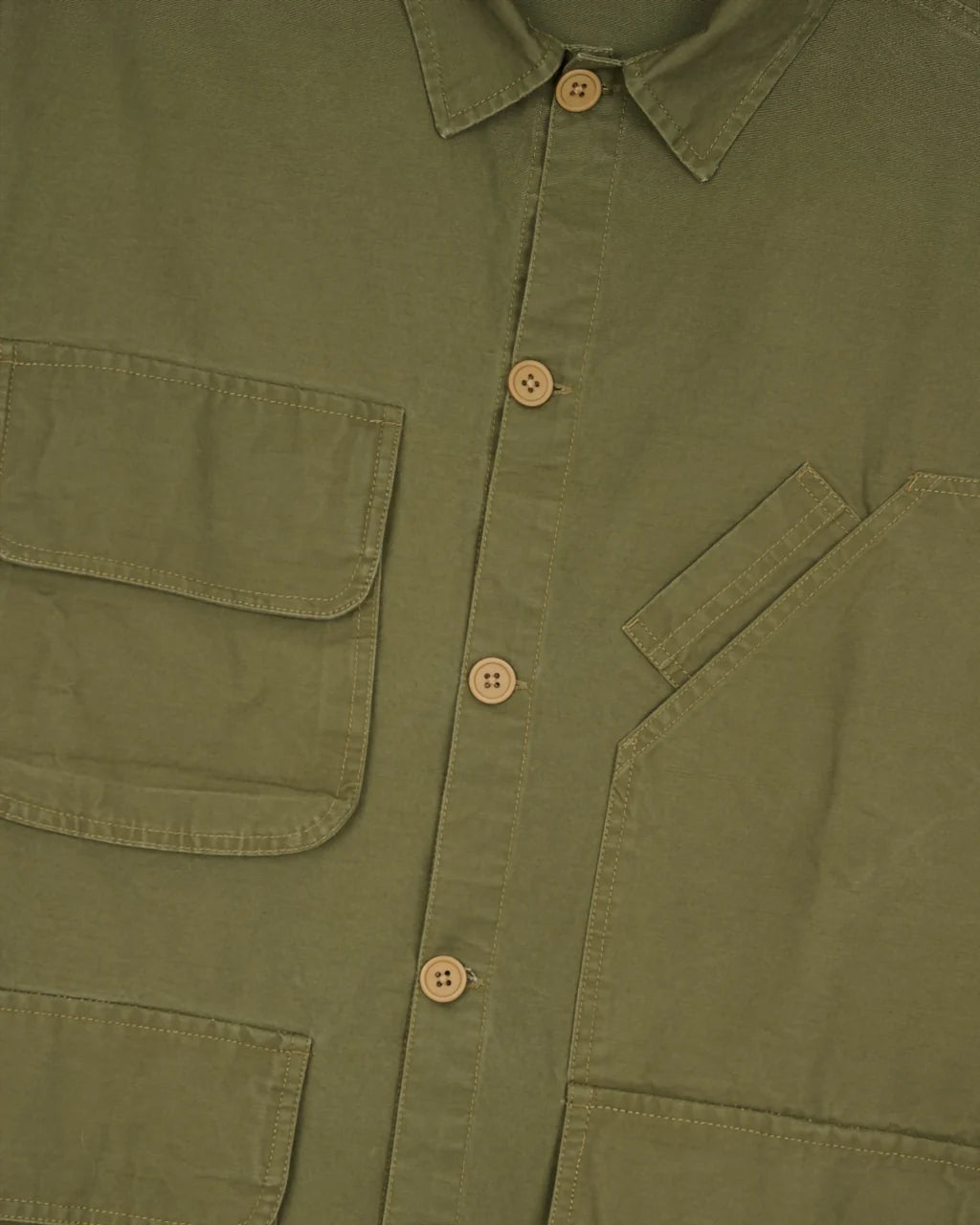 Brain Dead Military Shirt Jacket - Army