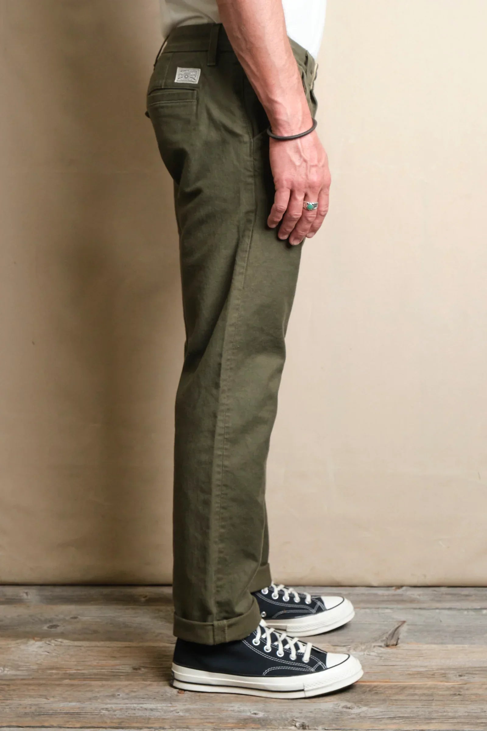 Freenote Cloth Workers Chino- Olive