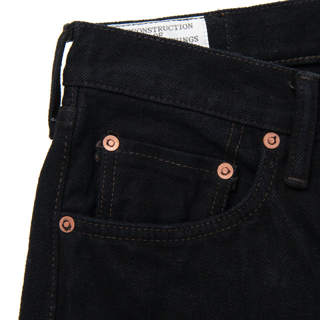 Studio D'Artisan SP-120 45th Anniversary 18oz Amami Mud-dyed Indigo Straight Fit - One Washed