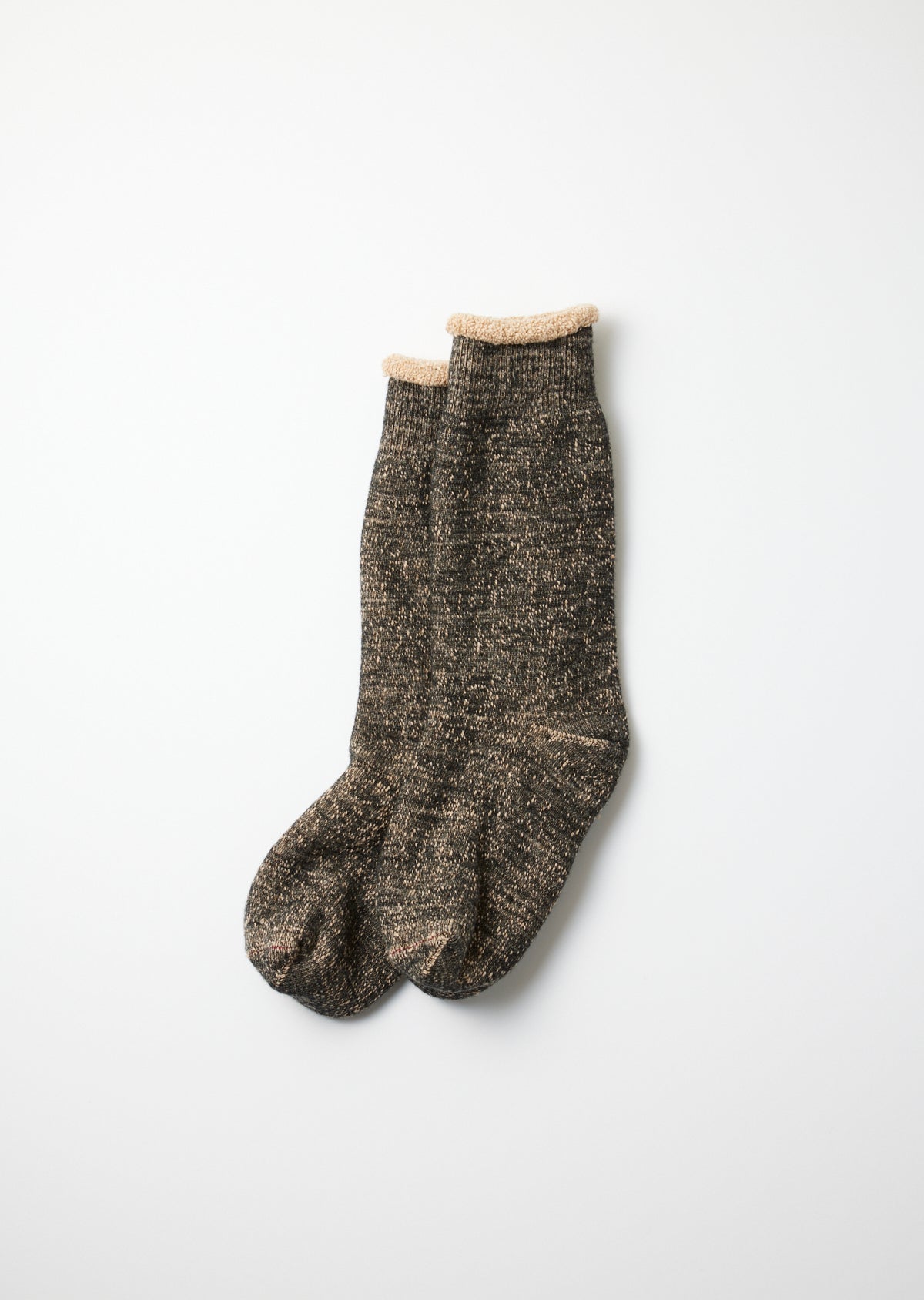 ROTOTO Double Face Merino Wool / Cotton Pile Crew Socks