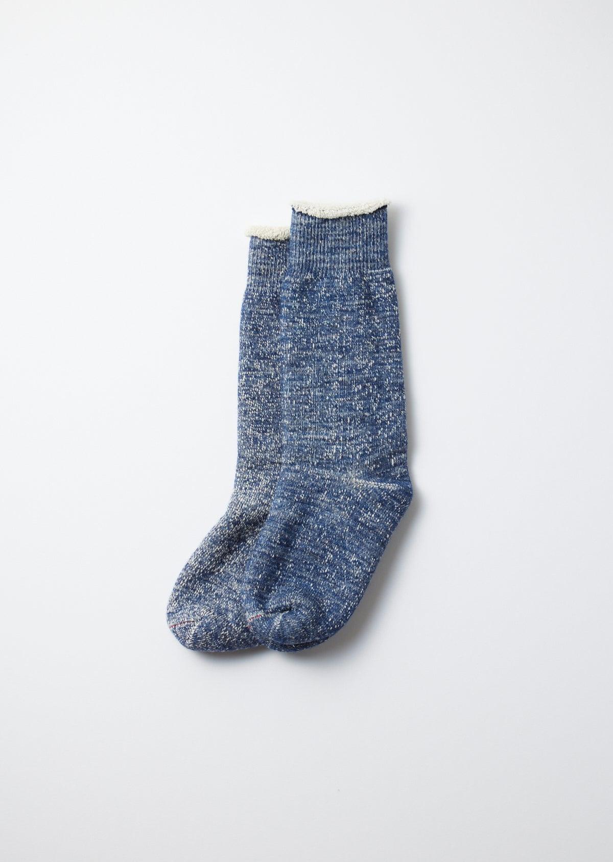 ROTOTO Double Face Merino Wool / Cotton Pile Crew Socks