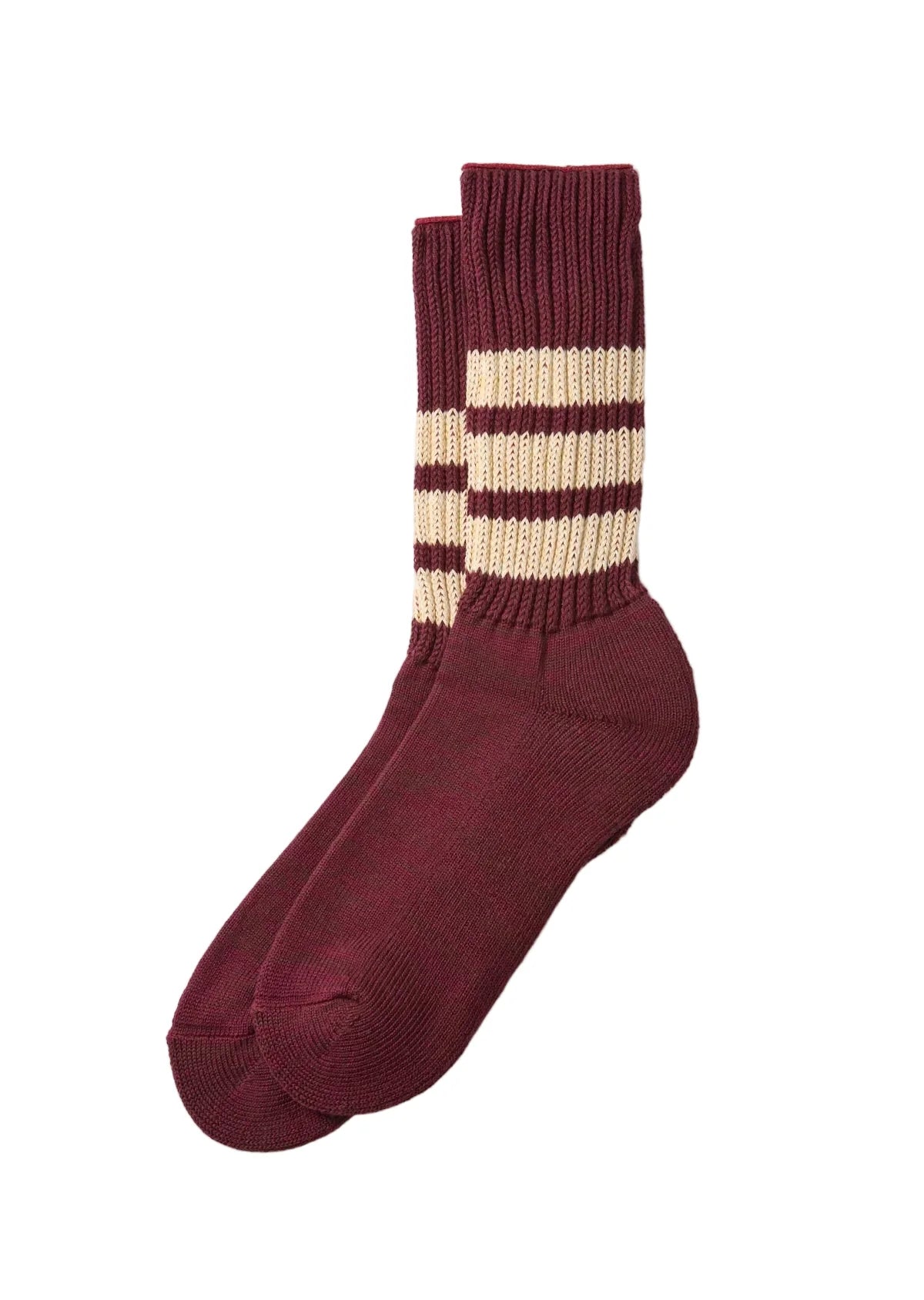 ROTOTO Organic Ribbed Old School Crew Sock