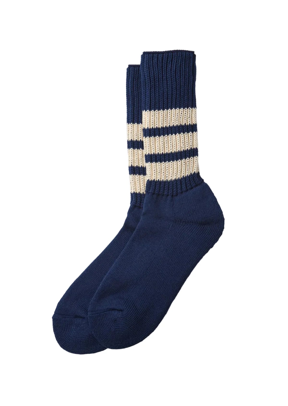 ROTOTO Organic Ribbed Old School Crew Sock