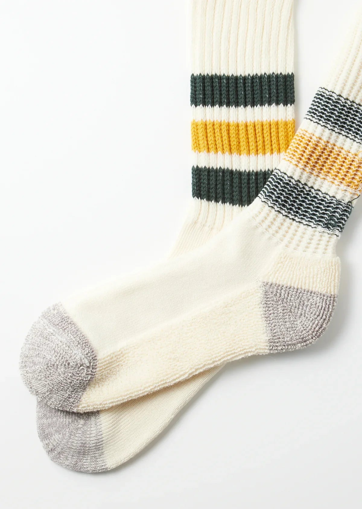 ROTOTO Ribbed Old School Crew Socks