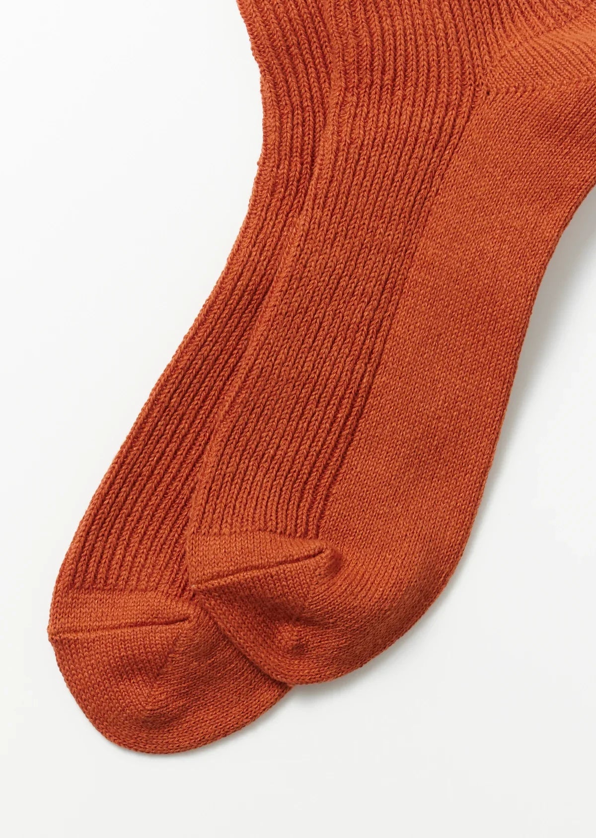 ROTOTO Washi / Recycled Cotton Ribbed Crew Sock