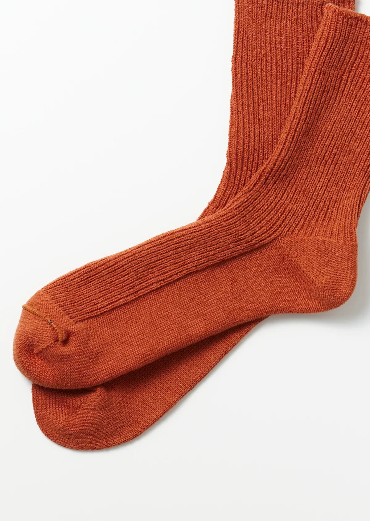ROTOTO Washi / Recycled Cotton Ribbed Crew Sock