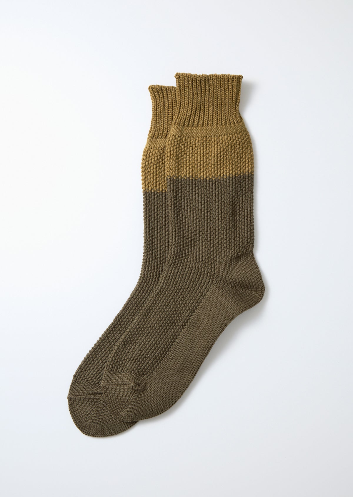 ROTOTO Seed Stitch Crew Socks