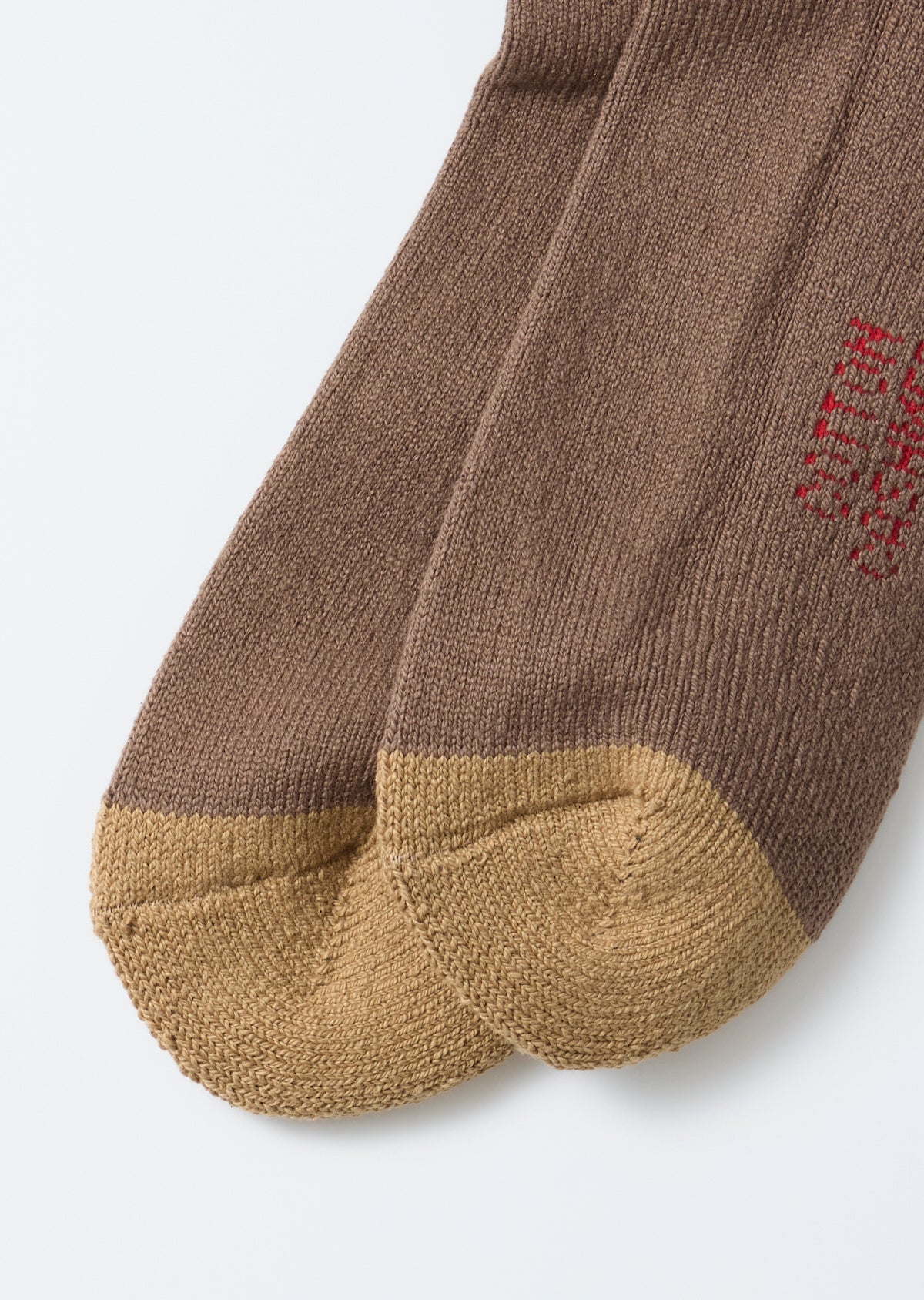 ROTOTO Cotton Cashmere Loose Pile Crew Socks
