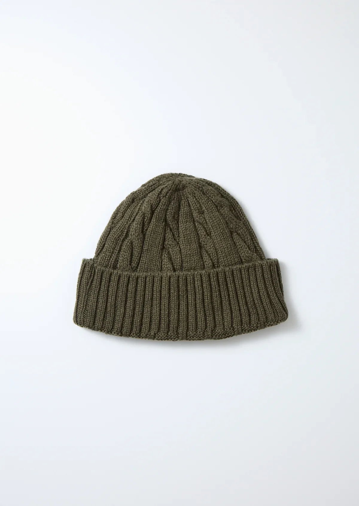 ROTOTO Washable Merino Cable Knit Watch Cap