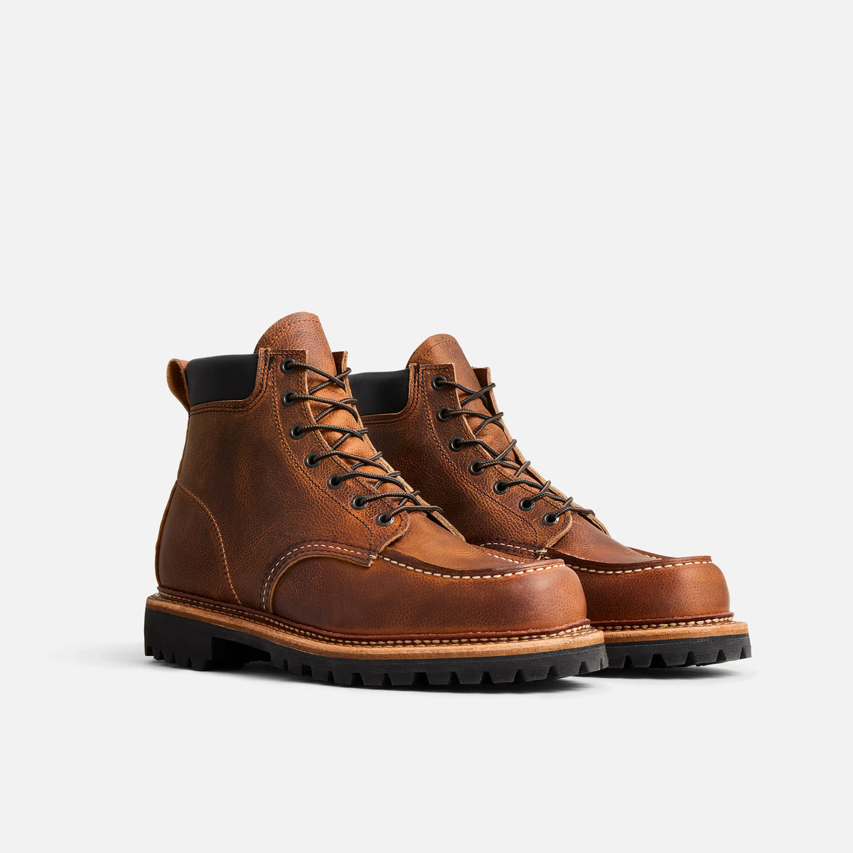 Red Wing 8213 - 6in Norway Moc - Copper Rough & Tough Scotch Grain