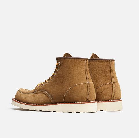 Red Wing 8881 - 6in Classic Moc Toe - Olive Mohave Leather
