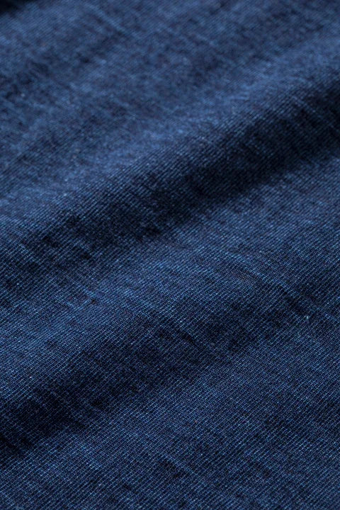 Pure Blue Japan Indigo Jersey T-shirt - Dark Indigo