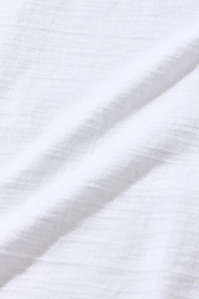 Pure Blue Japan 8oz Slub Jersey T-shirt - White