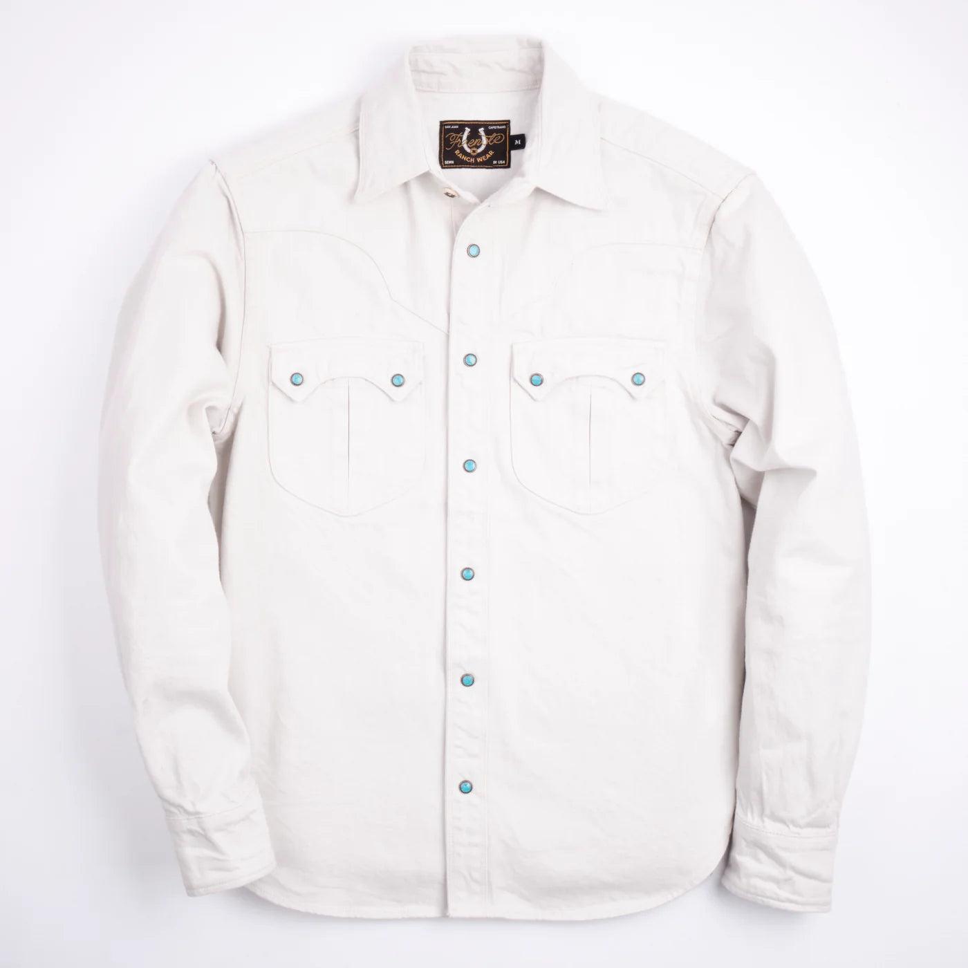 Freenote Cloth Sinclair Western Shirt - Ivory