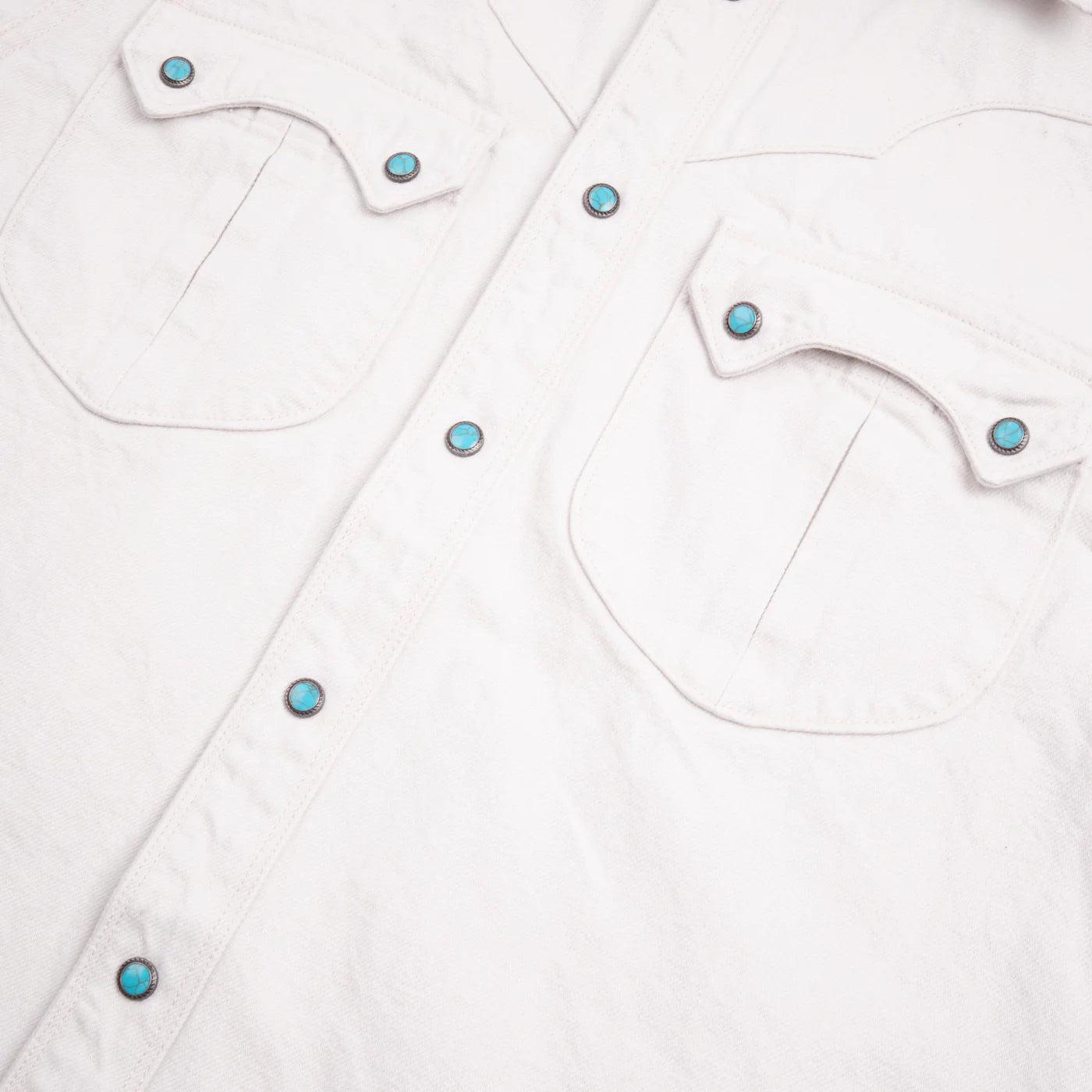 Freenote Cloth Sinclair Western Shirt - Ivory