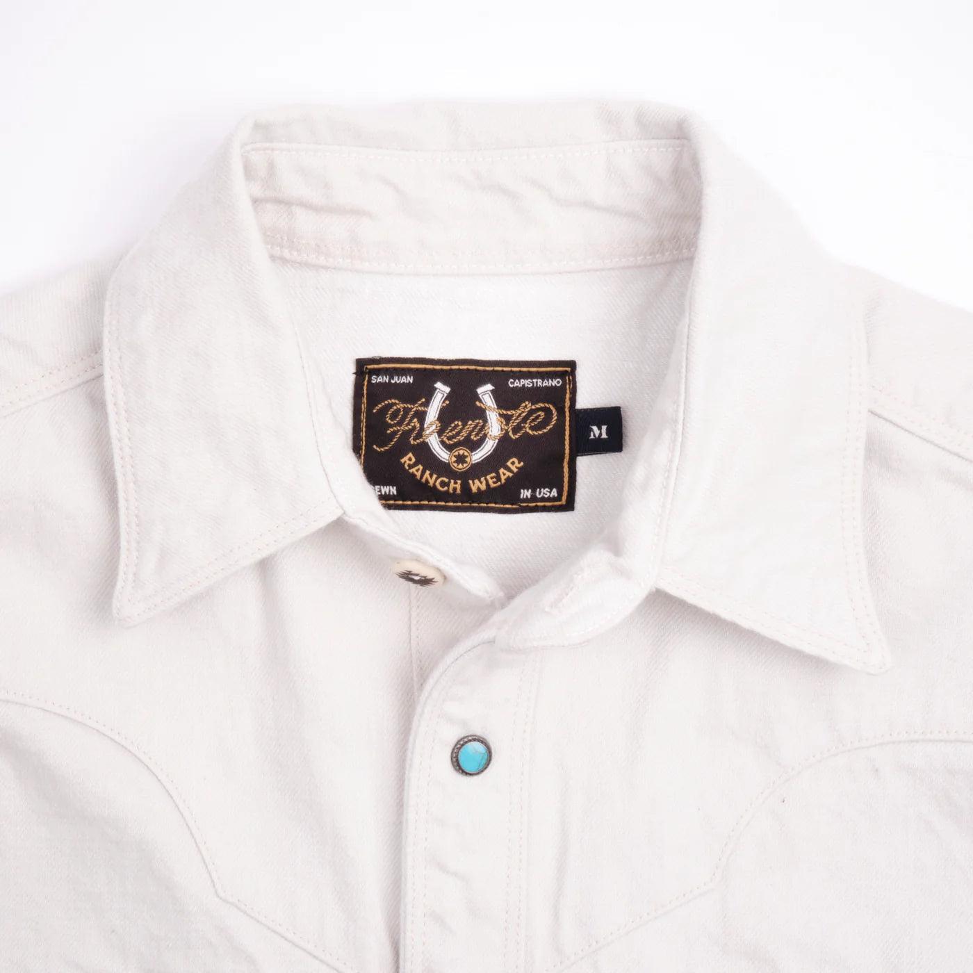 Freenote Cloth Sinclair Western Shirt - Ivory