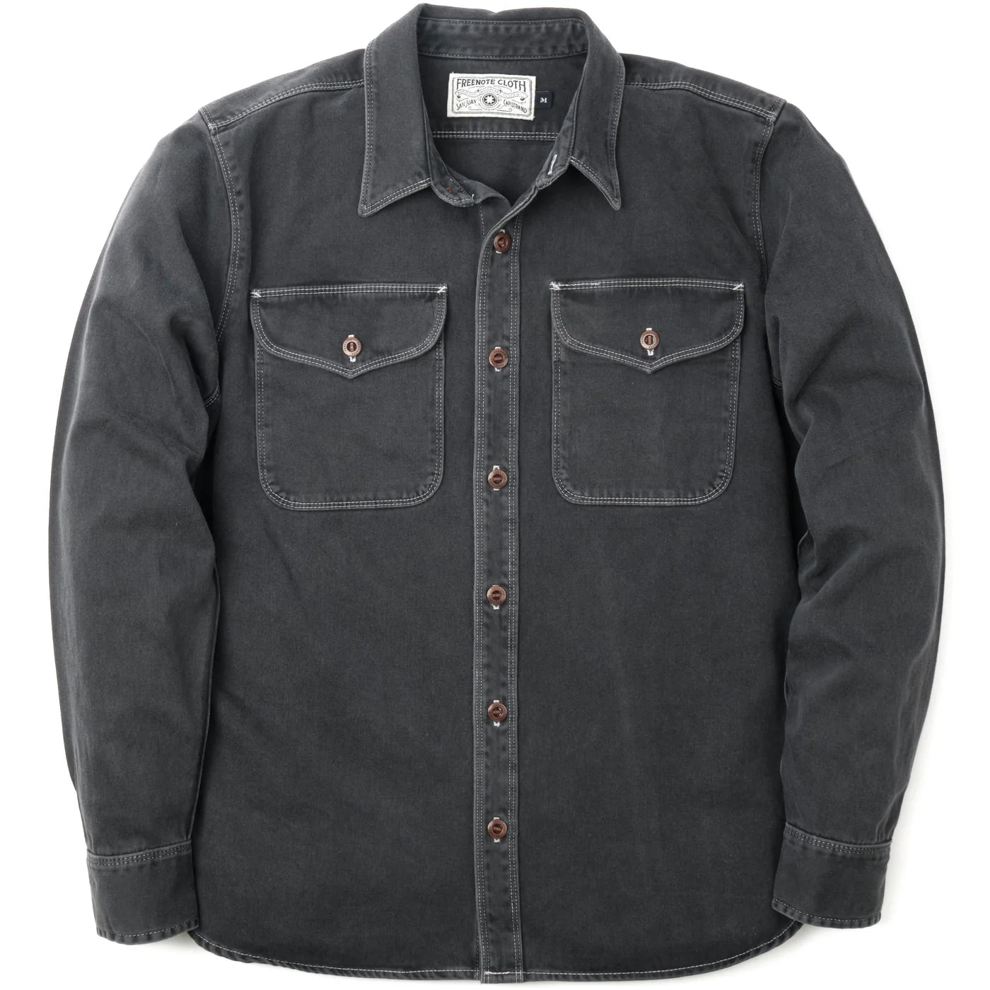 Freenote Utility Shirt - Charcoal